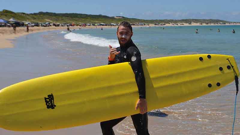 Escape the city and experience a day of surfing lessons with the awesome team at Waves Surf School! We take you to a PRIVATE ACCESS BEACH away from the crowds.